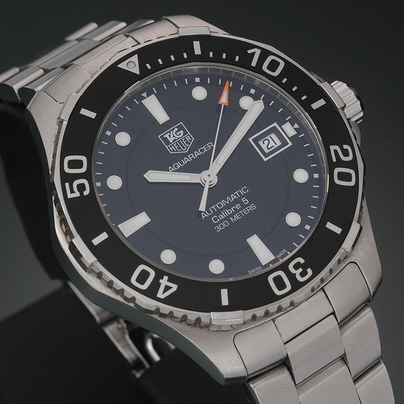 TAG HEUER(USED)태그호이어 아쿠아테라 41 스틸 오토 WAN2110